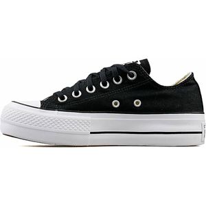 Converse Chuck Taylor All Star Lift Ox sneakers voor dames, zwart/wit, zwart en wit, 36,5 EU