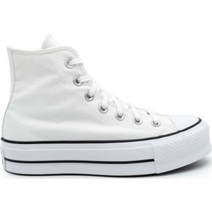 Converse Chucks 560845C Chuck Taylor All Star Lift Plateau, zwart, wit, wit, 36,5 EU