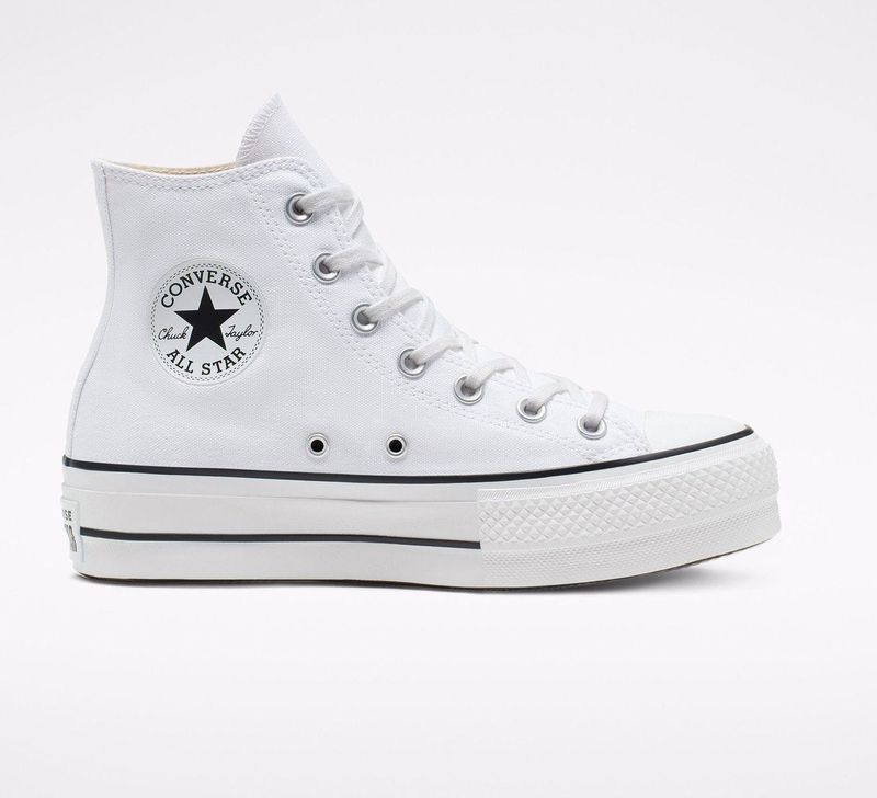 Converse Chuck Taylor All Star Move Hi Platform Hoge sneakers - Dames - Wit