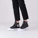 Converse - As Lift Hi - Sneaker hoog gekleed - Dames - Black Black White