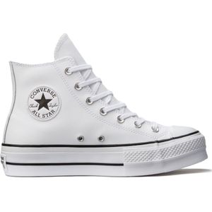 Converse Chuck Taylor All Star Lift Hi Hoge sneakers - Leren Sneaker - Dames - Wit - Maat 40