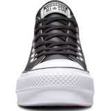Converse  CHUCK TAYLOR ALL STAR LIFT CLEAN OX LEATHER  Sneakers  dames Zwart