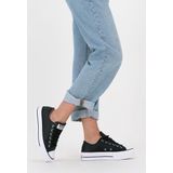 Converse Chuck Taylor All Star Lift Ox Sneakers - Leren Sneaker - Dames - Zwart