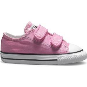 Converse CTAS 2V OX Chucks 711357 Sneakers voor kinderen, uniseks, blauw, roze, 22 EU