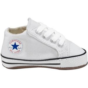 Converse Baby Chucks White Chuck Taylor All Star White Natural Ivory White, Wit Natuurlijk Ivoorwit, 17 EU