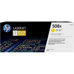 HP 508X Tonercartridge - Geel - Hoge Capaciteit