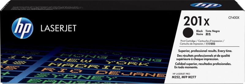 HP 201X Tonercartridge Zwart - Hoge Capaciteit - LaserJet
