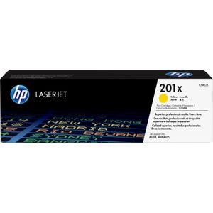 HP Tonercartridge - 201X - Geel - Hoge Capaciteit