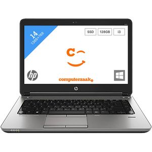 HP ProBook 640 G1 Notebook PC Intel® Core™ i5 i5-4310M Laptop 35,6 cm (14") HD 4 GB DDR3L-SDRAM 500 GB HDD Wi-Fi 4 (802.11n) Windows 7 Professional Zilver