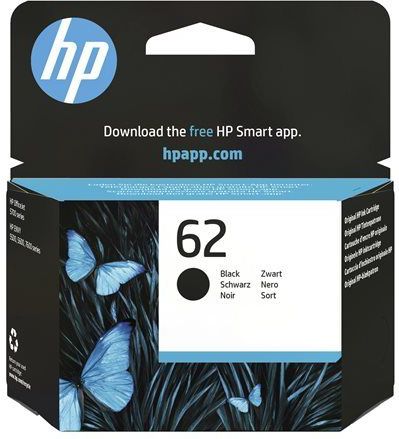 HP 62 (C2P04AE) inktcartridge zwart (origineel)