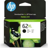 HP Inktcartridge 62XL (C2P05AE) Zwart Hoge capaciteit