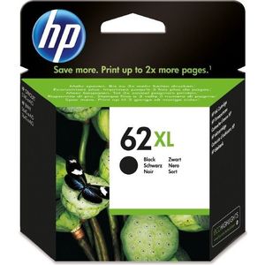 HP 62XL Inktcartridge - Zwart - Hoge Capaciteit