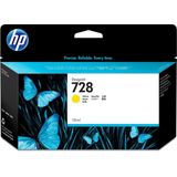 HP 728 (F9J65A) inktcartridge geel hoge capaciteit (origineel)