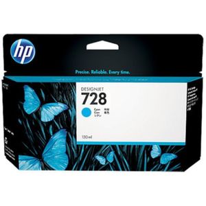 INKTCARTRIDGE HP F9J67A 728 BLAUW