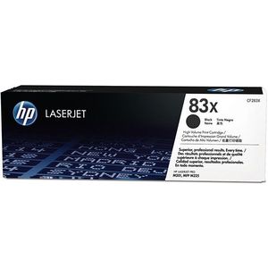 HP 83X (CF283X) toner zwart hoge capaciteit (origineel)