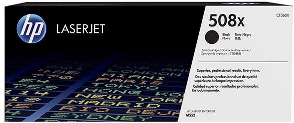 HP - CF360XC508X - Tonercartridge - Zwart - Contract 12.500 pagina's ISO/IEC 19798