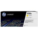 HP 508X (CF362X) toner geel hoge capaciteit (origineel)