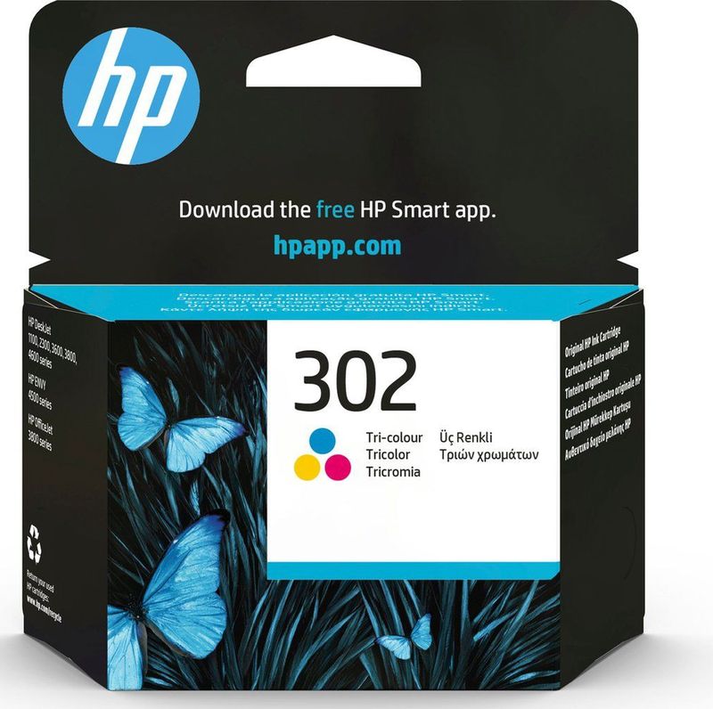 HP 302 Inktcartridge Driekleuren