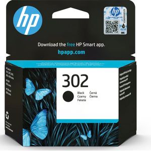 HP inktpatroon Nr. 302 zwart (F6U66AE)
