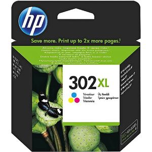 HP 302XL (F6U67AE) inktcartridge kleur hoge capaciteit (origineel)