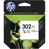 HP 302XL (MHD Okt-20) kleur (F6U67AE) - Inktcartridge - Origineel Hoge Capaciteit