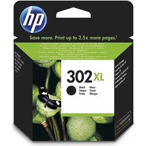 HP 302XL High Yield Black Original Ink Cartridge inktcartridge 1 stuk(s) Origineel Hoog (XL) rendement Zwart