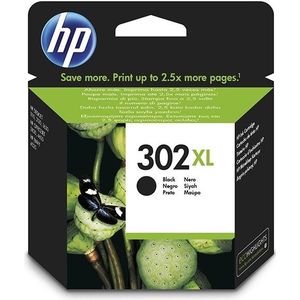 HP F6U68AE nr. 302XL inkt cartridge zwart hoge capaciteit (origineel)