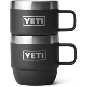 Yeti - Espresso 6Oz Mug 2 Pk Black voor Unisex - Zwart