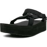 Teva - W Original Universal Platform Sandalen - Zwart - Duurzaam Materiaal