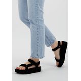 Teva - W Original Universal Platform Sandalen - Zwart - Duurzaam Materiaal