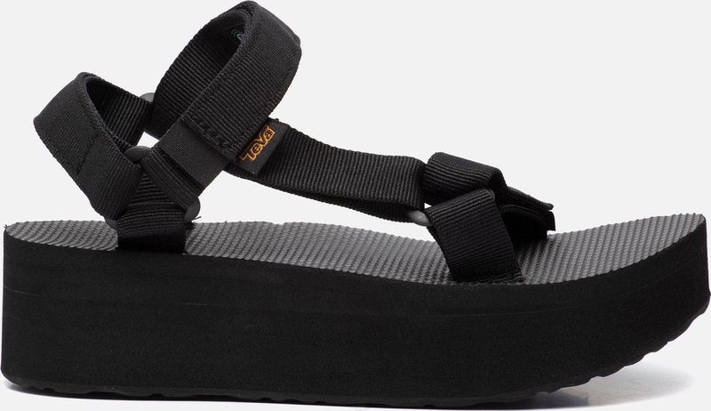 Teva - W Original Universal Platform Sandalen - Zwart - Duurzaam Materiaal