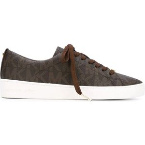 Michael Kors Keaton Lace Up Dames Sneakers - Brown - Maat 40