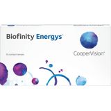 +5.00 - Biofinity Energys™ - 6 pack - Maandlenzen - BC 8.60 - Contactlenzen