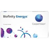 CooperVision - Biofinity Energys - Maandlenzen - Transparant - Silicone Hydrogel, Comfilcon A, 6 Stuks