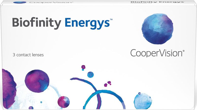 Biofinity Energys - Dag- en Nachtlenzen - Silicone Hydrogel - Comfilcon A - 3 Lenzen