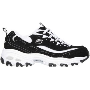 Skechers D'LITES-BIGGEST FAN Sneakers Vrouwen - Black White