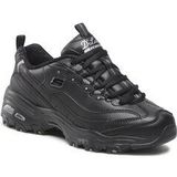 Unikleur - Vrijetijdsschoen - Zwart - Veterschoen - Bio-Dri