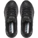 Unikleur - Vrijetijdsschoen - Zwart - Veterschoen - Bio-Dri