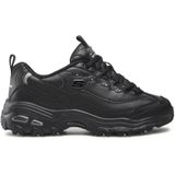 Unikleur - Vrijetijdsschoen - Zwart - Veterschoen - Bio-Dri