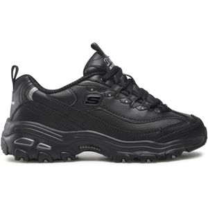 Unikleur - Vrijetijdsschoen - Zwart - Veterschoen - Bio-Dri