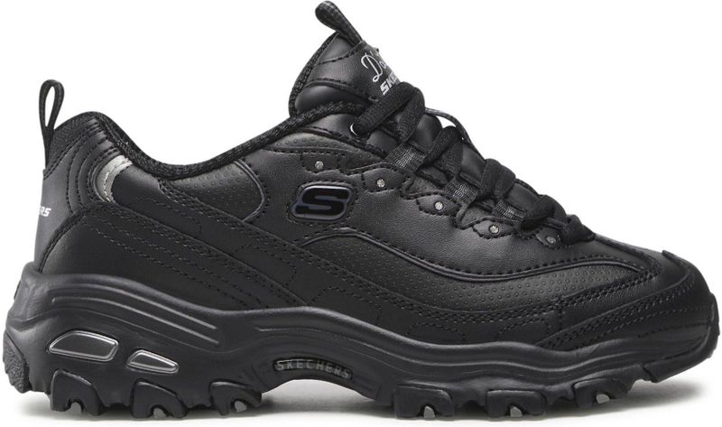 Unikleur - Vrijetijdsschoen - Zwart - Veterschoen - Bio-Dri