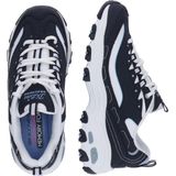 Vrijetijdsschoen - Navy/Wit - Veterschoen - Chunky-Stijl