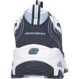 Vrijetijdsschoen - Navy/Wit - Veterschoen - Chunky-Stijl