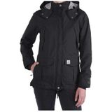 Carhartt - Waterdichte Winterjas - Zwart - 100% Nylon - Met Capuchon