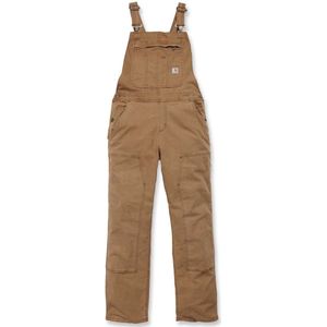 Carhartt Damen Latzhose / Overall Crawford Bib Overall Carhartt® Braun-XS