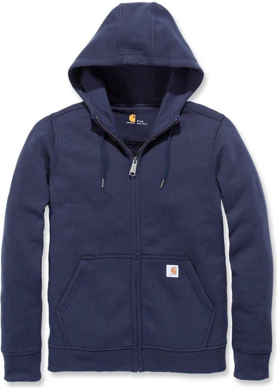 Carhartt Clarksburg Full Zip Hoodie Navy Dames