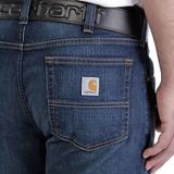Carhartt - Rugged Flex™ - Werkbroek - Blauw - 85% Katoen, 14% Polyester, 1% Elastaan, Relaxed Fit