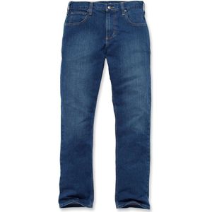 Carhartt Rugged Flex® Jeans met 5 zakken, casual pasvorm, jeans voor heren (1 stuk), Blauw (Coldwater), Taile 32/lengte 32