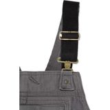 Carhartt - Rigby Bib - Werkoverall - Grind - 8 oz, 98% Katoen/2% Spandex, Verstelbare Voorbretels