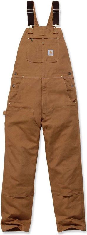 Carhartt - 102776 - Tuinbroek - Zwart - 100% Katoen, 12 oz/yd², 407 gsm